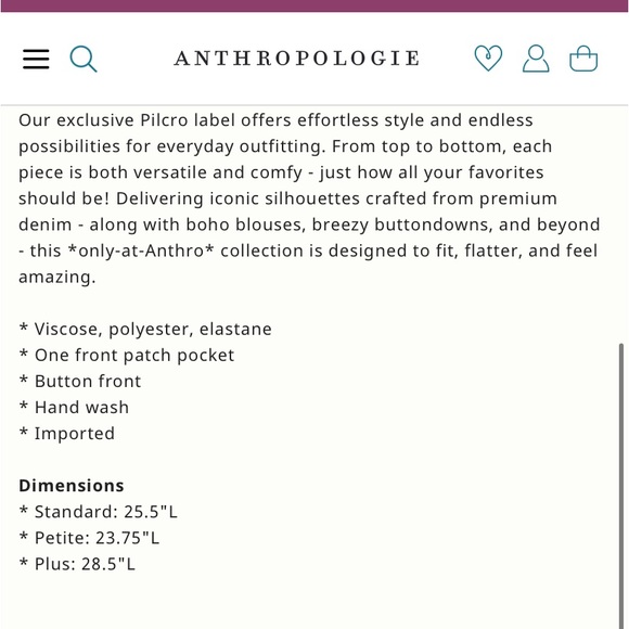 Anthro Pilcro Gauzy Knit Ruffle Button Down Peasant Blouse Shirt - Picture 10 of 11